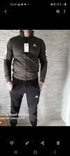 tuta uomo adidas nera nuova