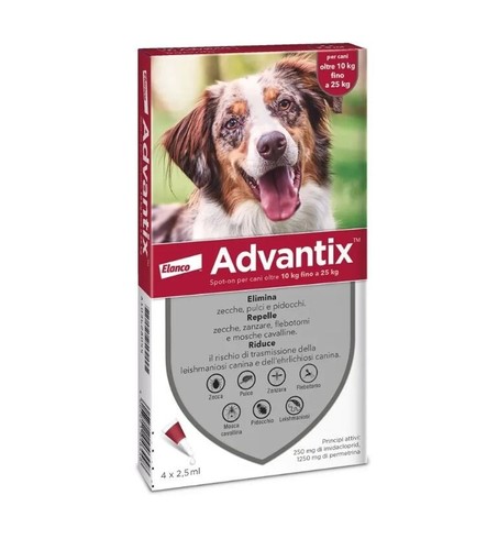 Advantix confezione pipette - confezione, 4