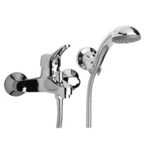 PIRALLA Rubinetto Miscelatore VASCA DOCCIA con Kit Mod. ARIEL CLASSICO ITALY