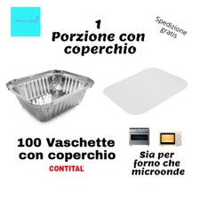 100 CONTENITORI / VASCHETTE IN