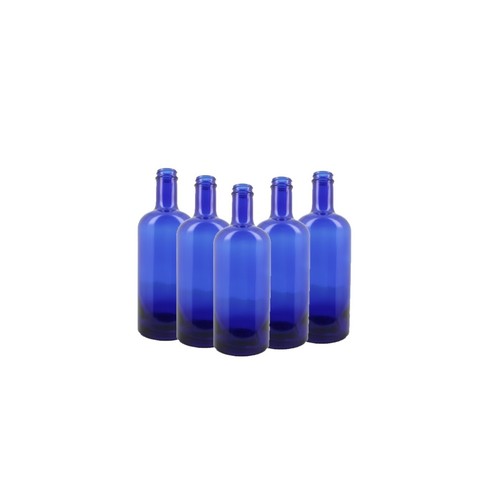 Swan bottiglia blu - 5x, modello
