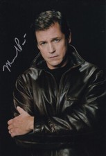 Autografo firmato MICHAEL PARE 20x30cm GRANDE EROE AMERICANO di persona autografo