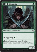 MTG LLANOWAR ELVES  EXC - ELFI DI LLANOWAR - DOM - MAGIC