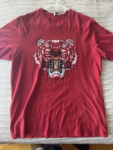 Shirt kenzo red tiger - t-shirt,