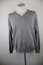 NAVIGARE MAGLIONE LANA CON COLLETTO WOOL VINTAGE UOMO Tg. XXL MAN SWEATER CASUAL