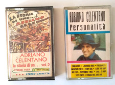 ADRIANO CELENTANO 2 MUSICASSETTE - LA STORIA DI UNO...Vol.2 - PERSONALITA'