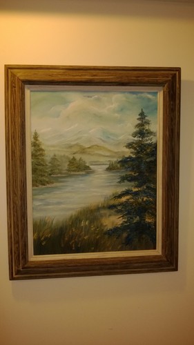 Vintage original mountain - , "mountain