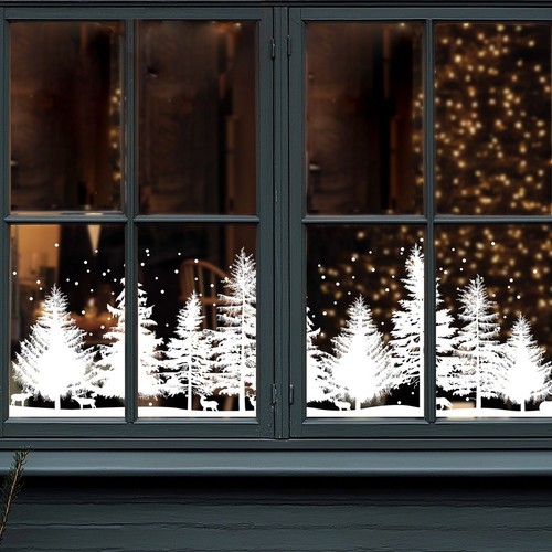 Fiocco neve natale statico - di,