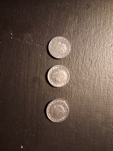 Tre monete rare - tre,
