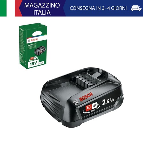 Bosch batteria litio - al, v