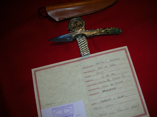 Coltello artigianale brut - "brut, de