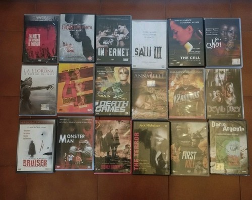 Lotto dvd horror - 18, horror,