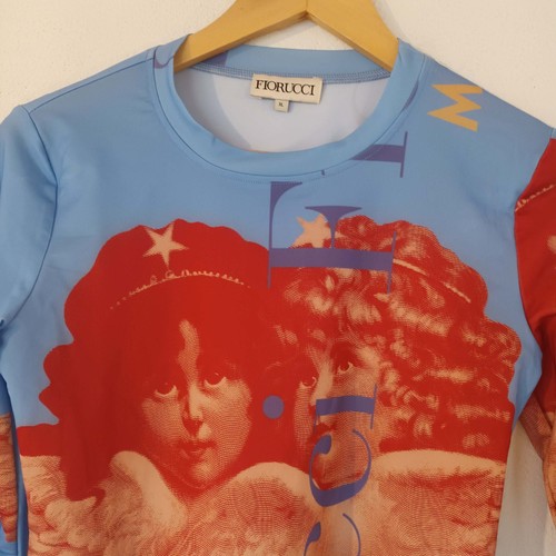 Fiorucci angels top manica - angels,