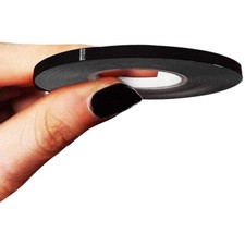 NASTRO ADESIVO STRISCE NERO 3 mm CERCHI RUOTE AUTO MOTO PARAURTI