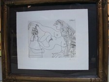 incisione acquaforte Pablo picasso originale