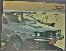 1975 Renault 12 Catalog