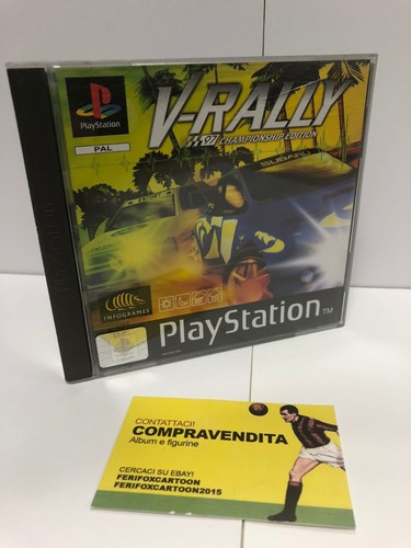 Ps1 gioco rally originale - v-rally,