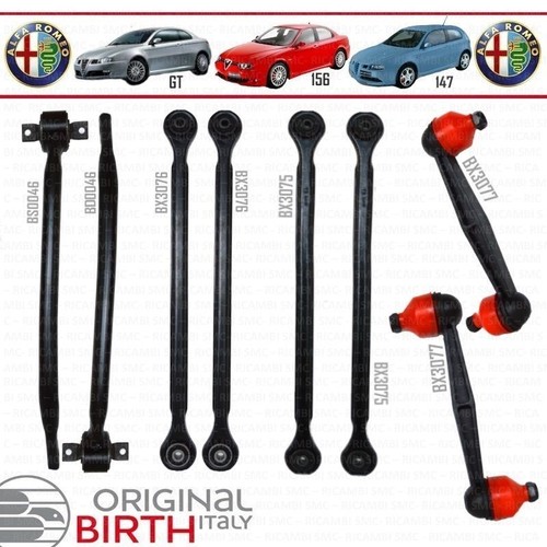 Kit bracci sospensioni - kit,