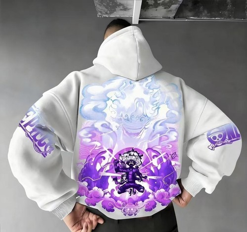 Felpa con cappuccio one piece - felpa,