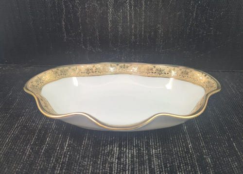 Limoges ciotolina ovale decoro - limoges,