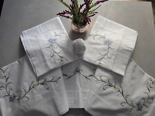 Set completo lenzuola ricamate