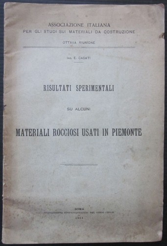 1914 risultati sperimentali - 1914,
