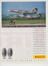 advertising Pubblicità PNEUMATICI MOTO PIRELLI   MP7 SPORT  1990-VINTAGE TIRES