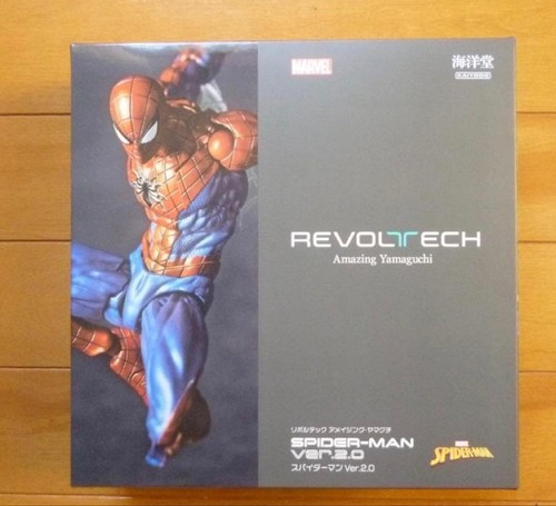 Revoltech spider man ver 0 - revoltech, spider-man