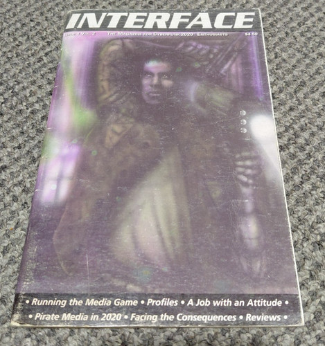 Interface magazine cyberpunk - magazine,