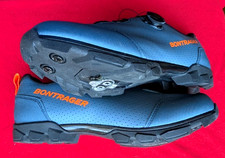 Scarpa da mountain bike Bontrager Evoke BOA MTB US 10 EU 43 blu/arancione SPD inclusa