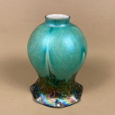 Plafoniera vintage in vetro