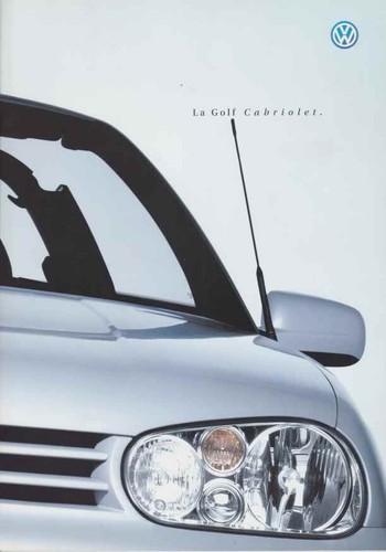 Catalogue brochure golf - vw,