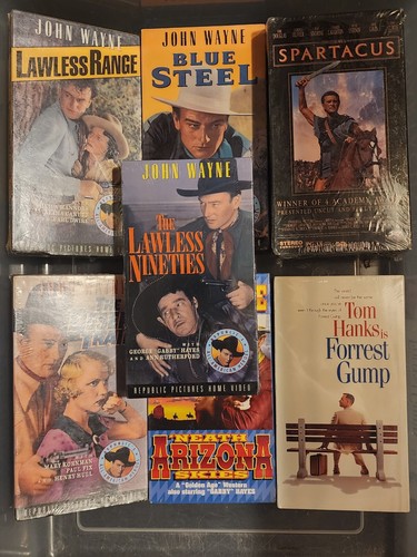 New sealed vhs - collection, pick