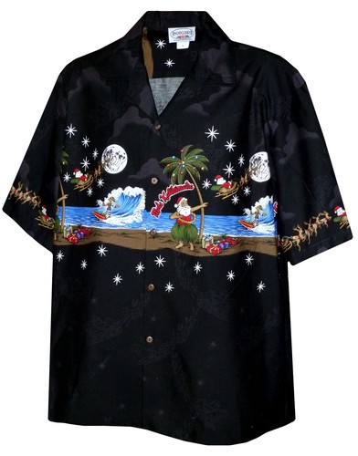 Camicia hawaiana uomo hula - camicia,
