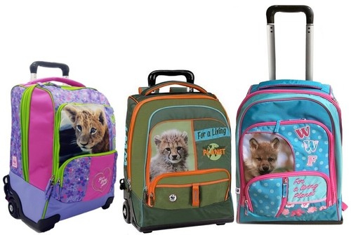 Zaino trolley scuola - zaino,