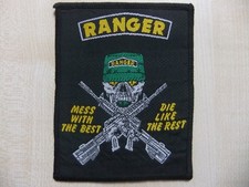 Ranger Mess With The Best... toppa patch esercito militare USA anni 80
