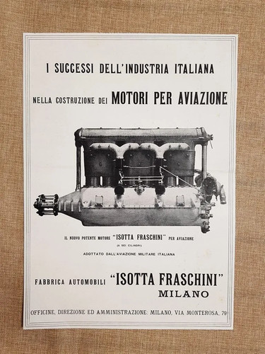 Isotta fraschini motori - isotta, per