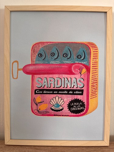 Toile décorative sardinas - décorative,