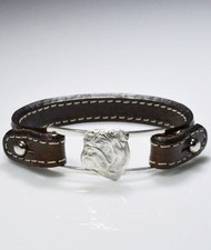 Bracciale cinturino in vera