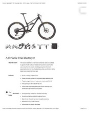 Canyon Spectral CF 29 Mountain