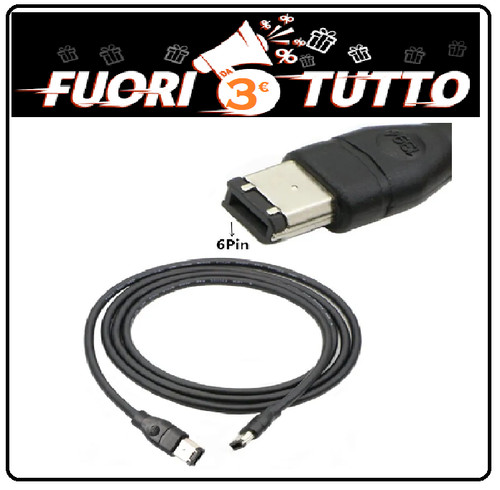 Ieee 1394 firewire 400 cavo - 1394,