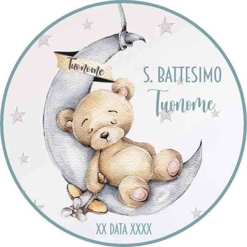 Cialda battesimo nascita - cialda,