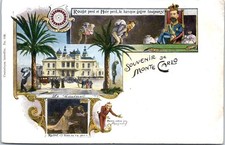 MONACO - Carte souvenir de