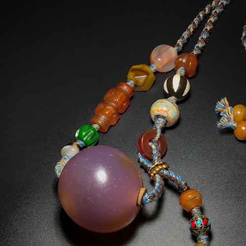 Collana unica tibetana