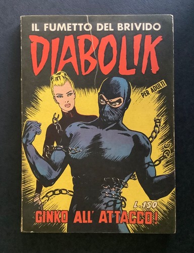 Diabolik prima serie - prima, ingoglia