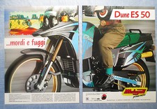 MOTOSPRINT988-PUBBLICITA'/ADVERTISING-1988- MALAGUTI DUNE ES 50