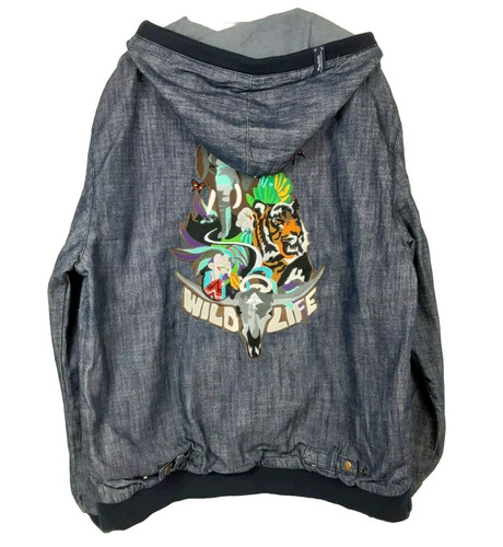 Giacca bomber jeans denim