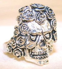 ANELLO BIKER TESCHIO E ROSE