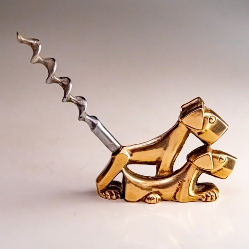 Vintage brass double dog - vintage,