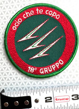 18° Gruppo (18° Gruppo) - Patch Unità Ufficiale Aeronautica Militare Italiana